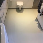 Epoxy gulv på toilet